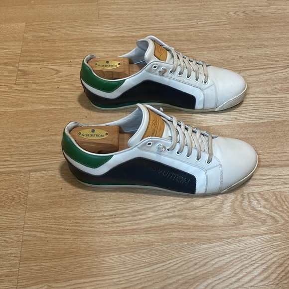 White LV sneakers, Marine color combo - Picture 3 of 5